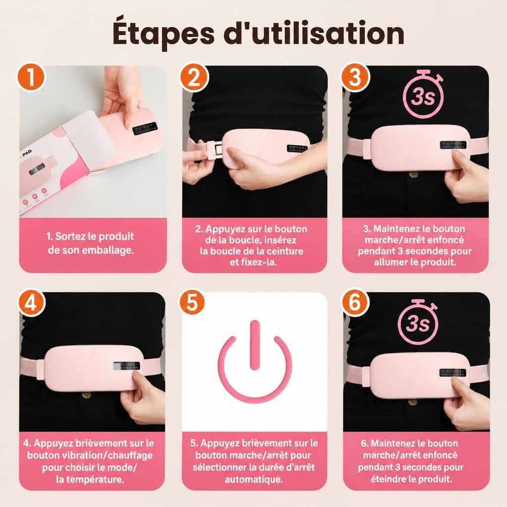 CEINTURE CHAUFANTE